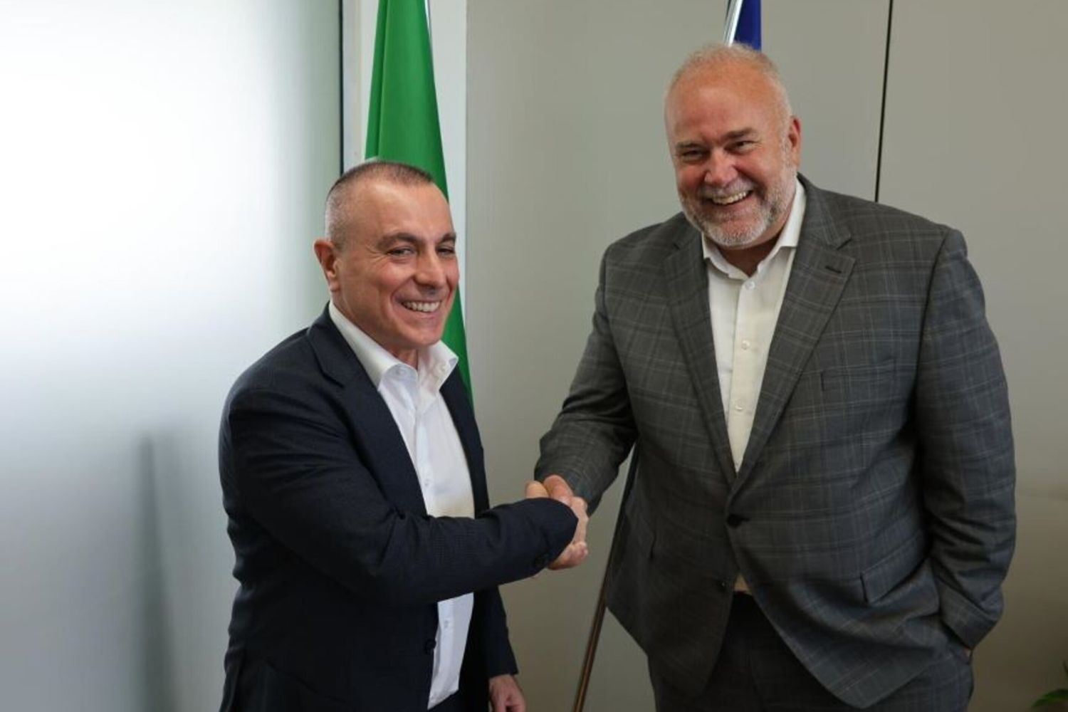 I vertici di Sogin e Candu durante l'incontro
