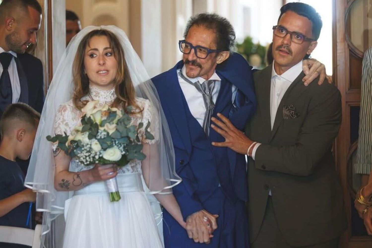 Igor Protti e la figlia