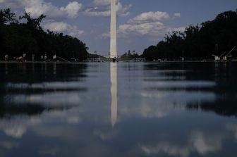 La  'Reflecting pool' di Washington