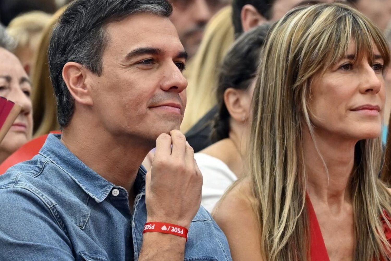 Pedro Sanchez e la moglie Begona Gomez
