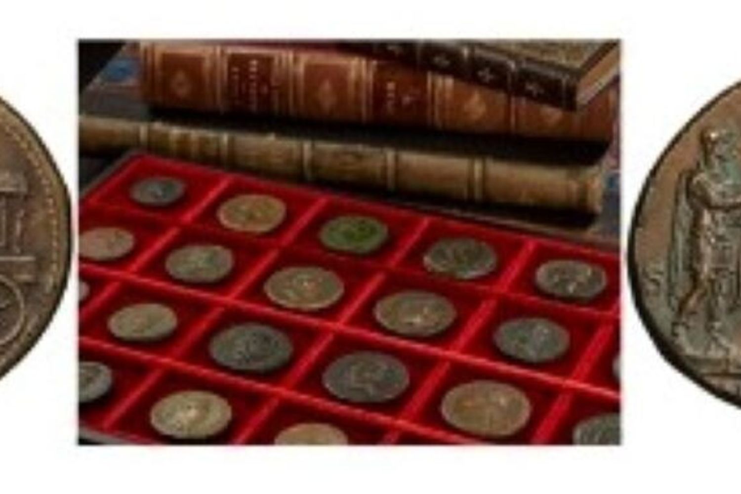 Alcune monete dell'antica Roma della Cope Collection