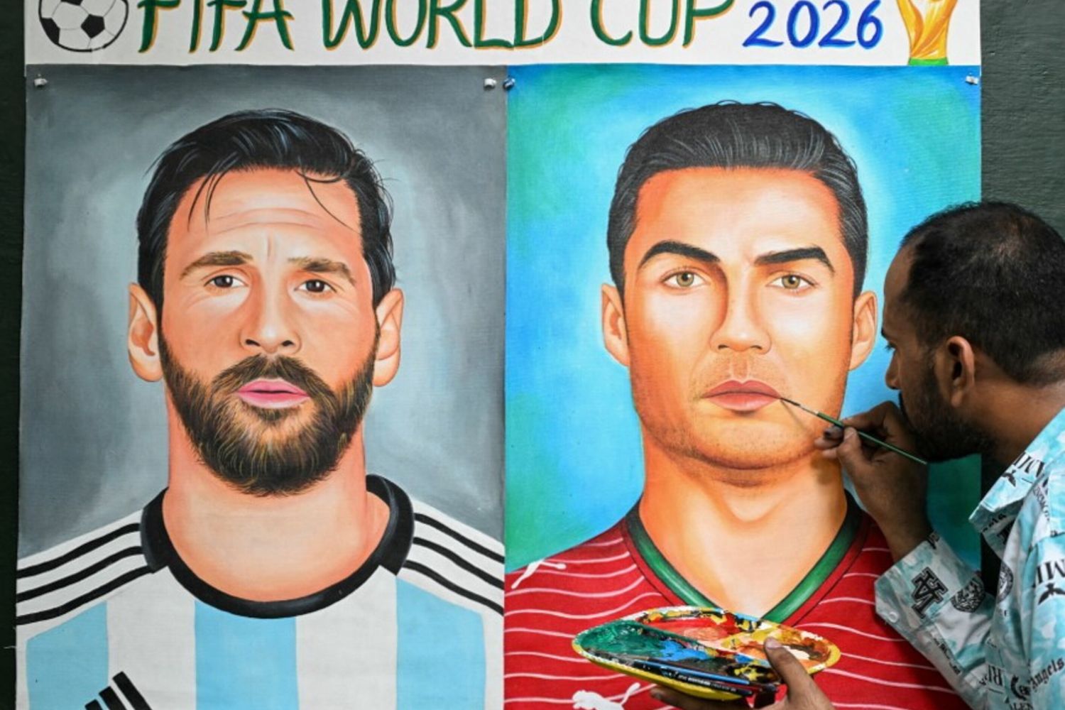 Messi Ronaldo Mondiali