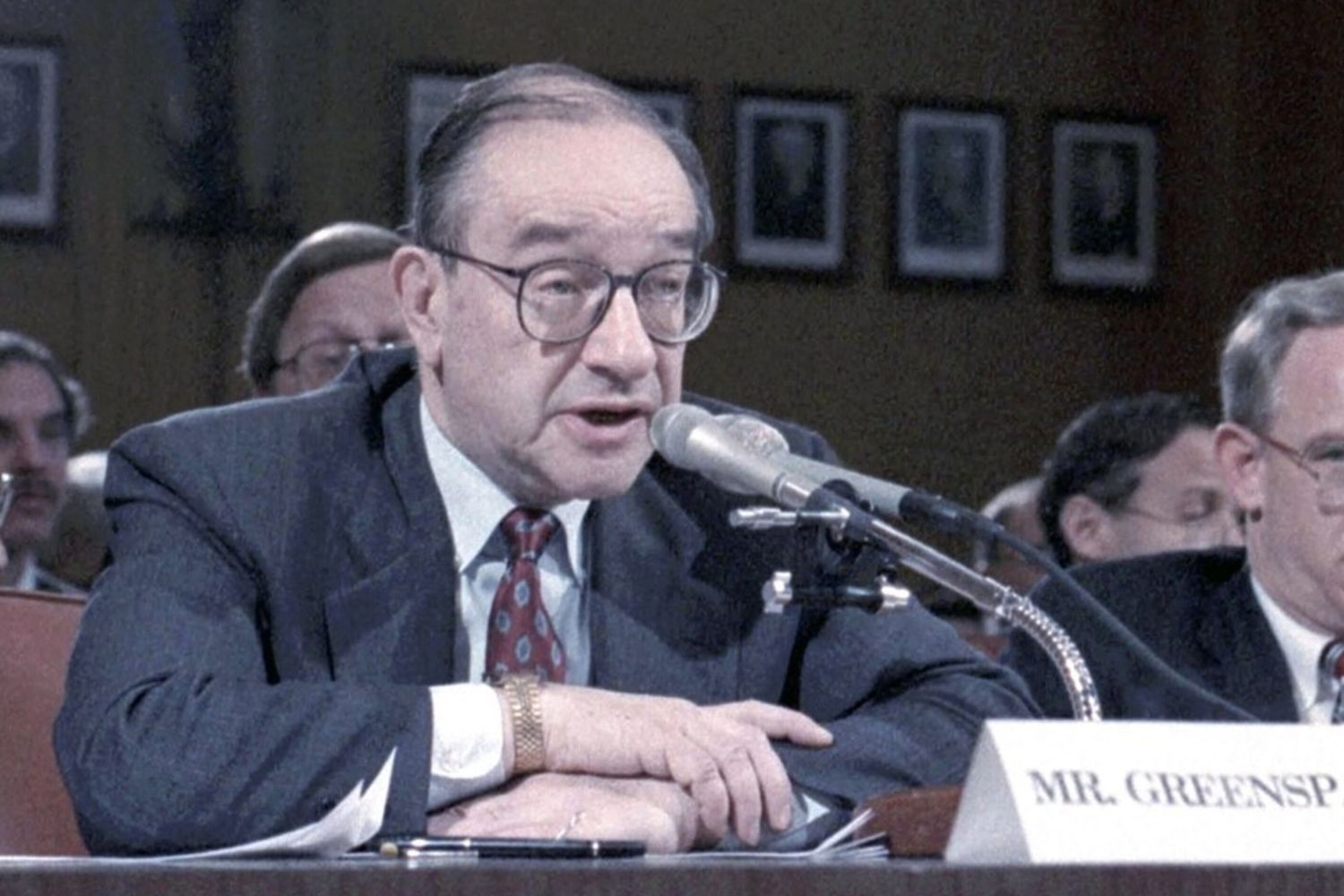 Alan Greenspan - foto d'archivio