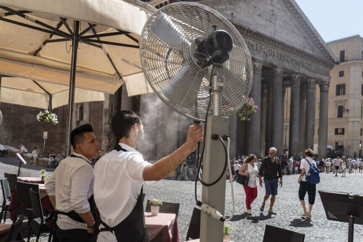 Caldo a Roma