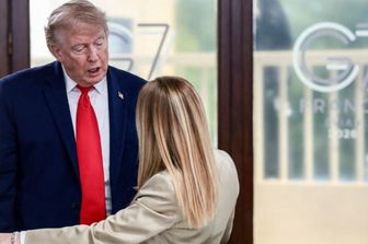 Trump a Meloni al G7 di Evian
