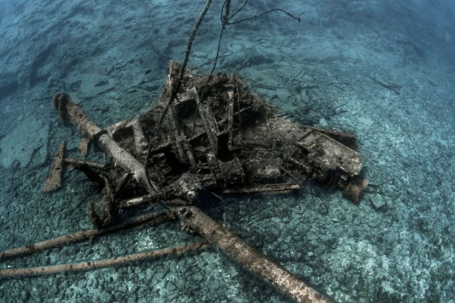 Nave recuperata, immagine di repertorio