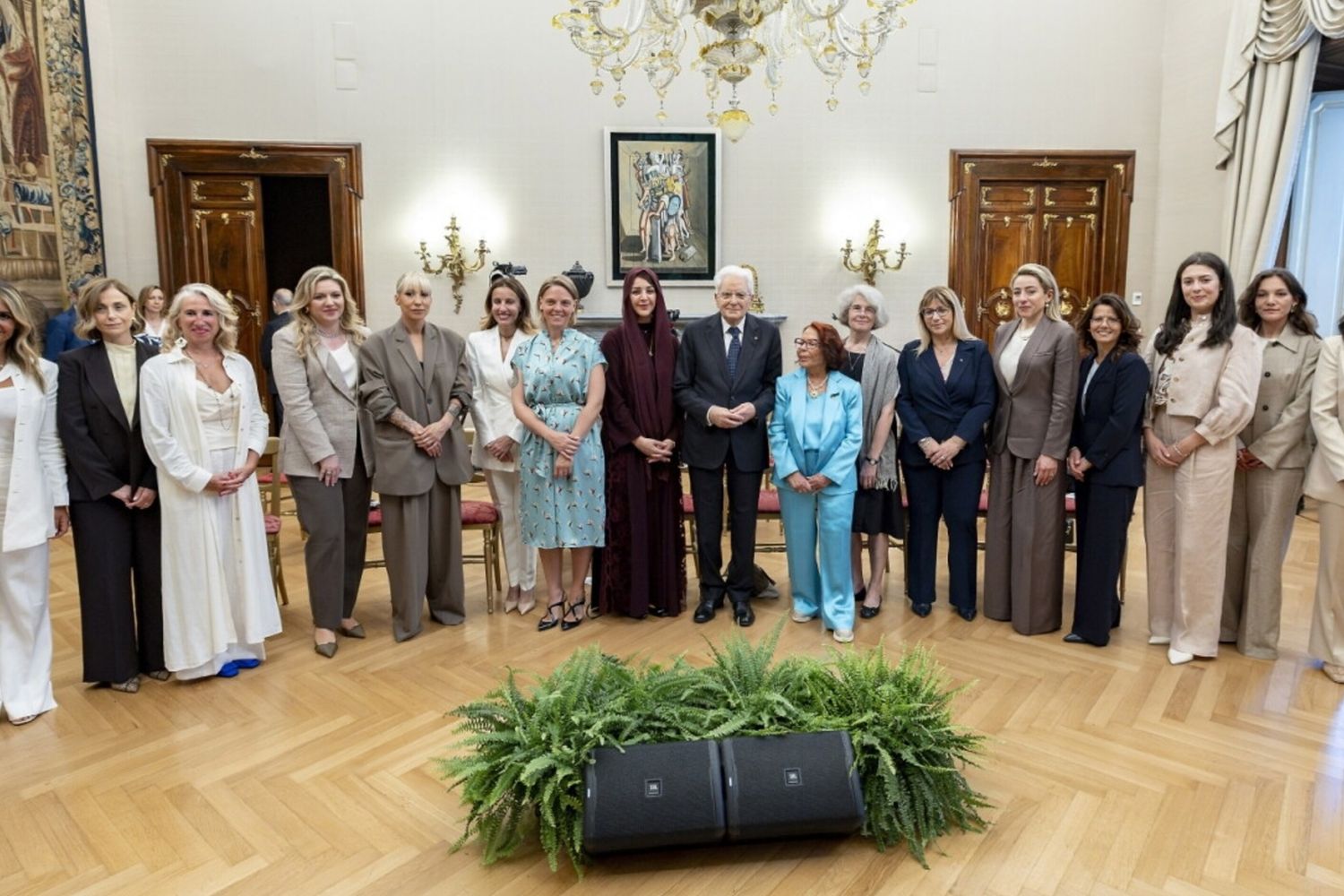 Mattarella riceve le vincitrici della XXXVIII edizione del Premio Marisa Bellisario