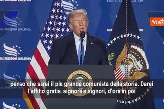 Trump: Fossi comunista sarei il migliore della storia
