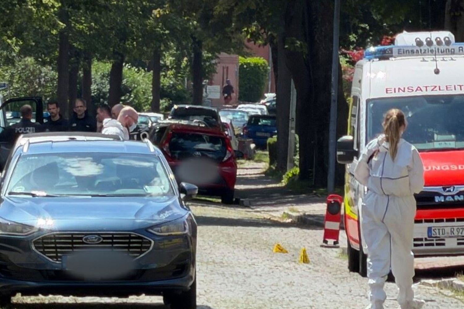 I soccorsi sul luogo della sparatoria in Germania - 29 giugno 2026