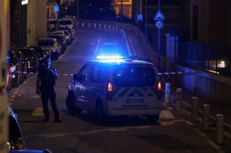 Il luogo dell'esplosione nel Principato di Monaco