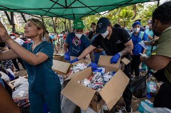 Ospedale da campo in Venezuela