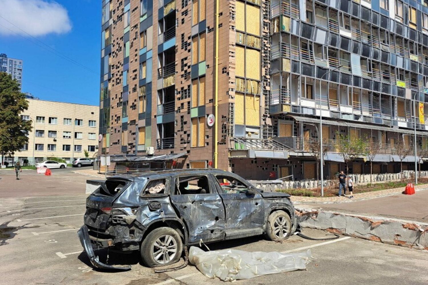 Attacco a Kiev - immagine di repertorio