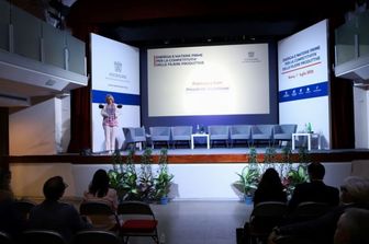 Francesca Zarri, presidente di Assorisorse in chiusura del convegno organizzato il primo luglio a Roma