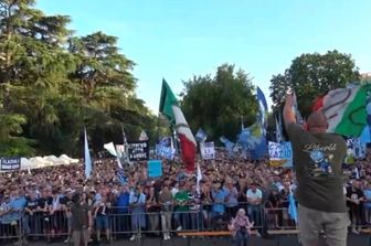 Lotito contestato dai tifosi della Lazio