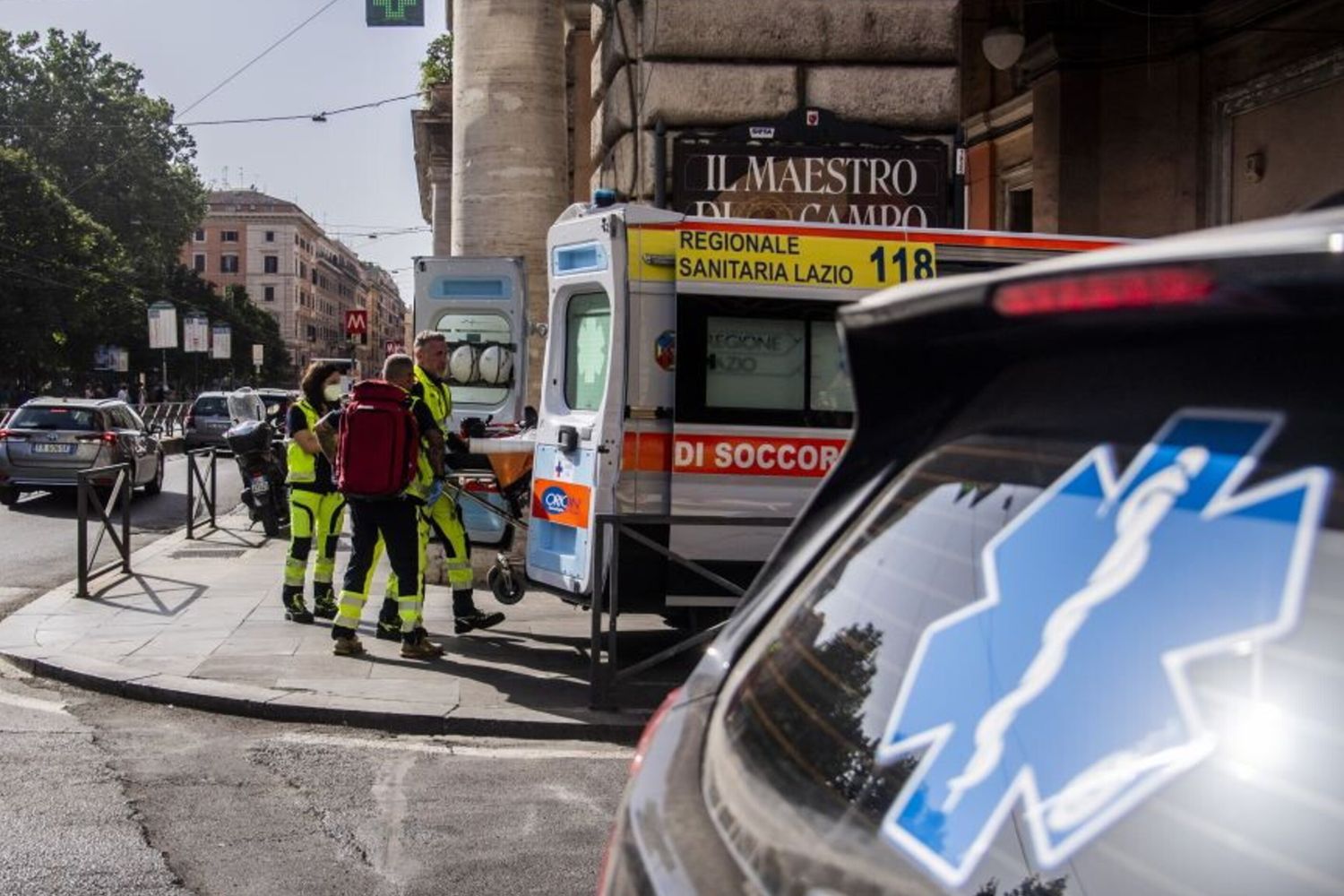 Soccorso per il caldo del 118
