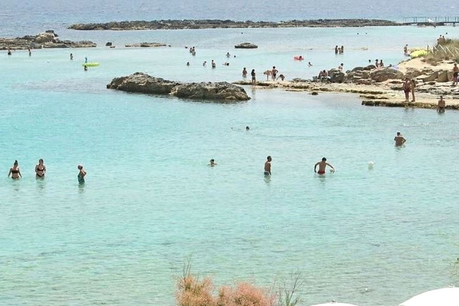 La spiaggia del Salento dove è avvenuta la tragedia