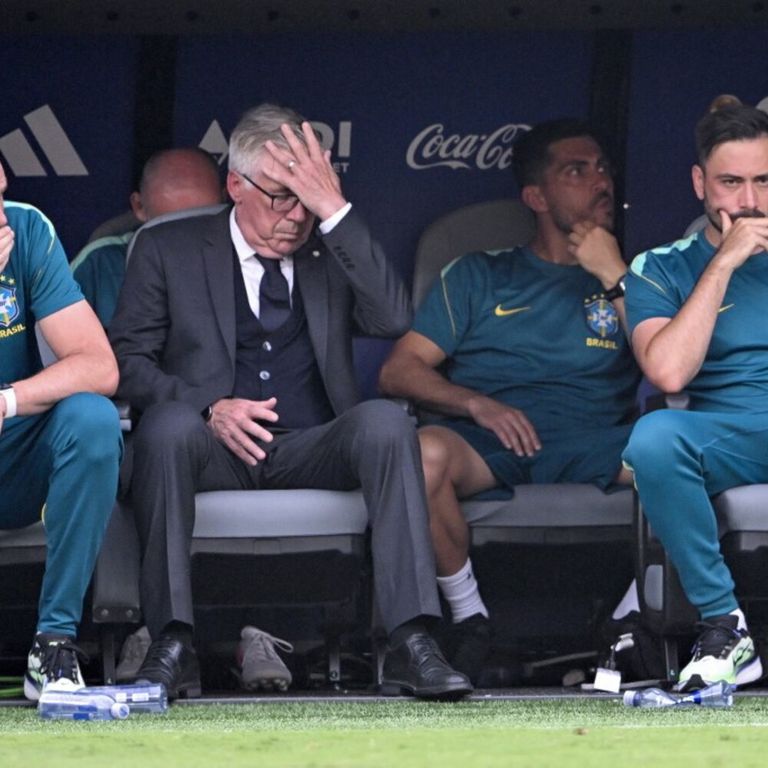 L'allenatore del Brasile Ancelotti