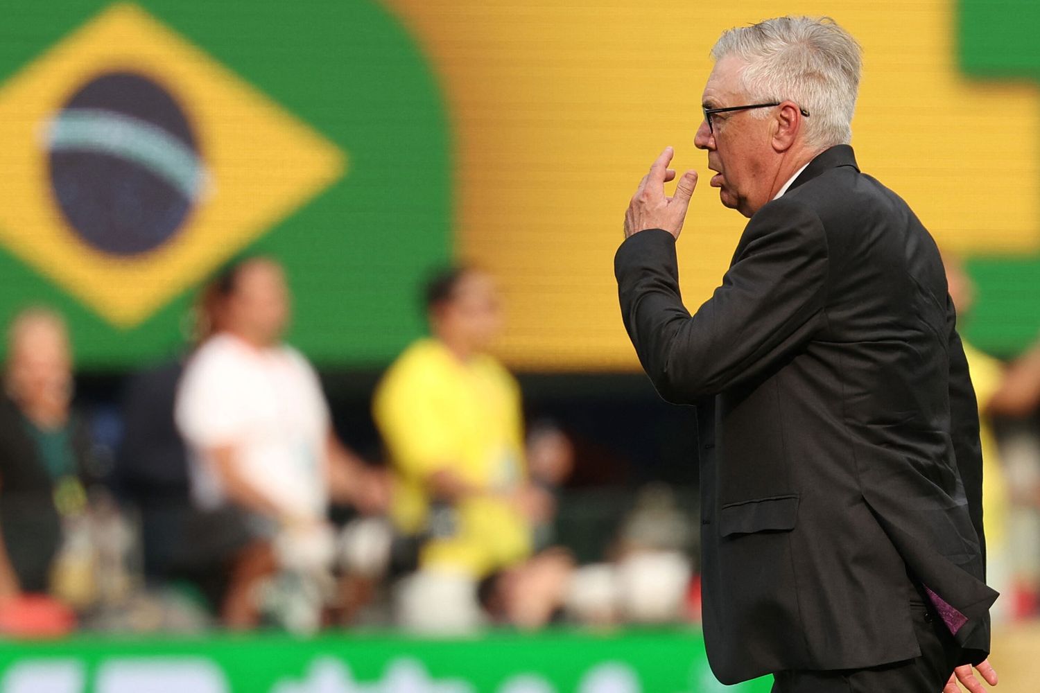 Carlo Ancelotti, ct del Brasile