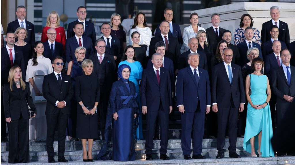i leader al vertice Nato di Ankara