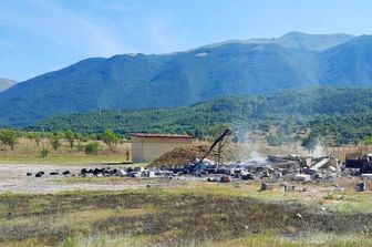 Esplosione nell'azienda Pirotecnica Mattei di Sant'Anatolia di Borgorose