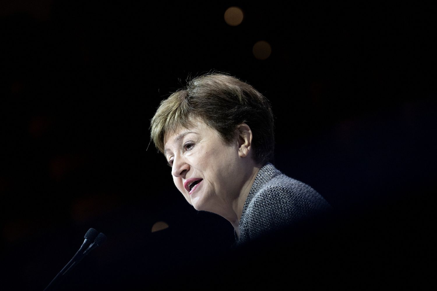Il direttore dell'Fmi, Kristalina Georgieva&nbsp;