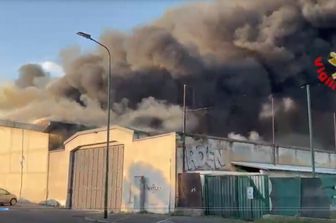 Incendio a Milano