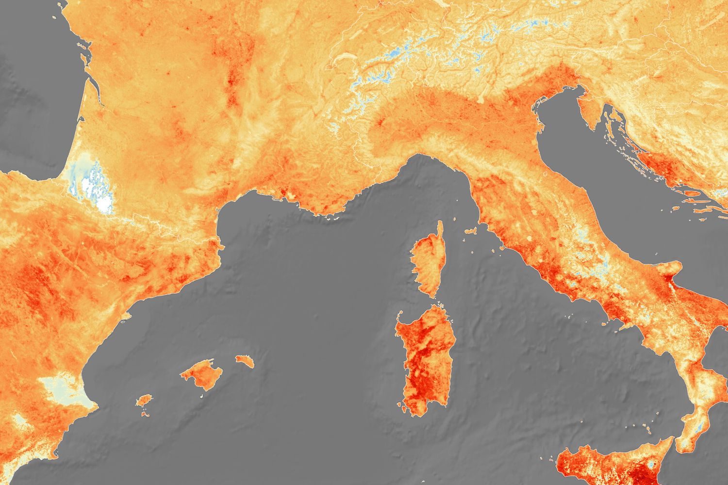Allarme meteo in Italia