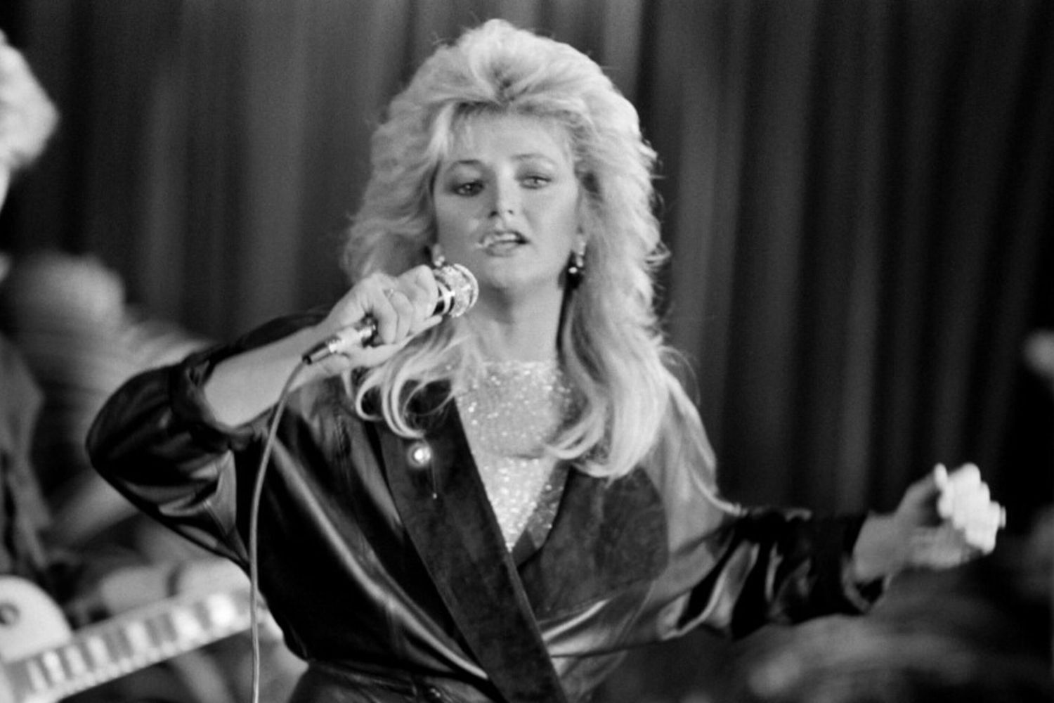 La musicista britannica Bonnie Tyler