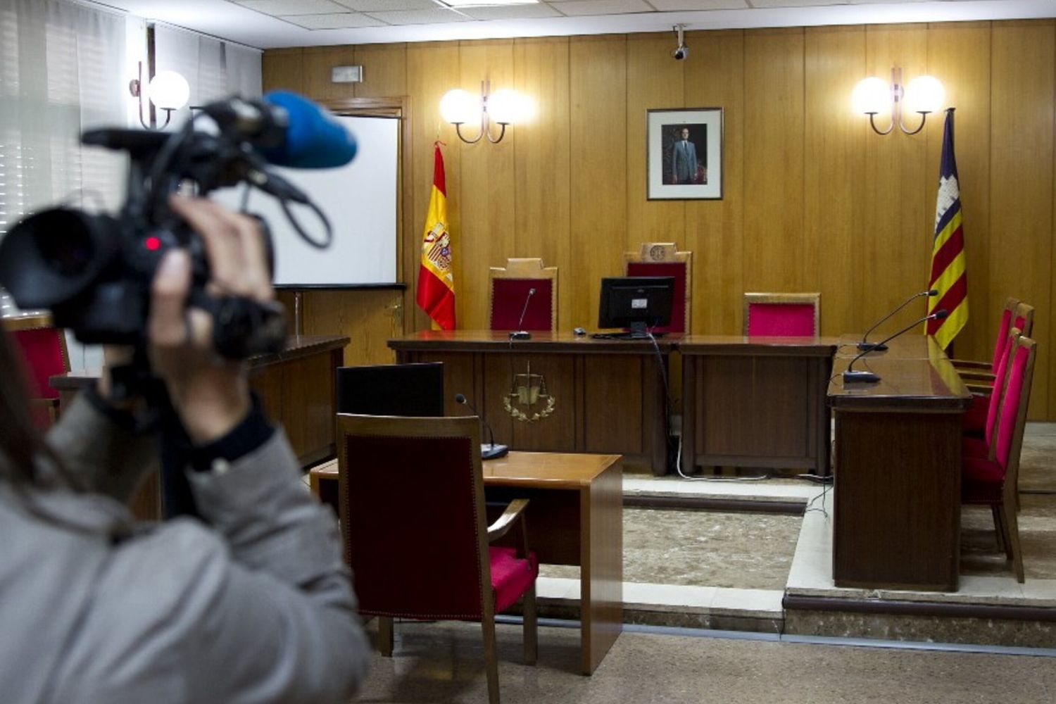 Aula di un tribunale spagnolo