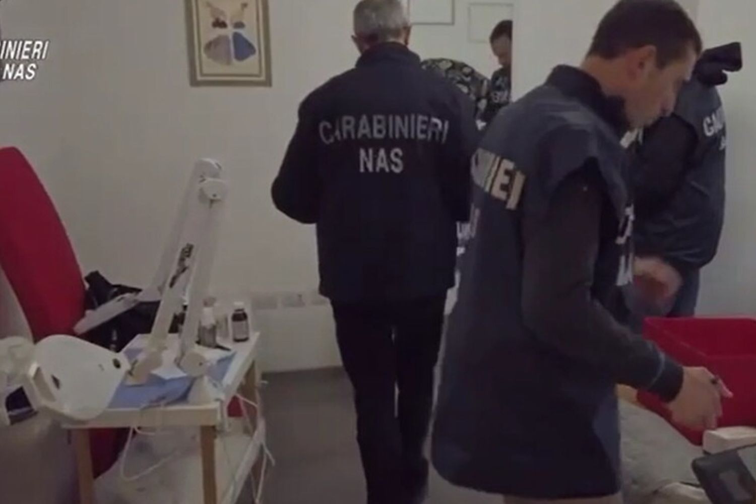 Perquisizione dei Nas