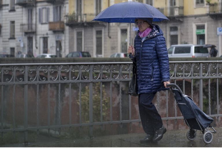 Maltempo, pioggia al Nord