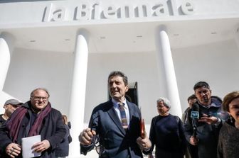 Il presidente della Biennale Pietrangelo Buttafuoco