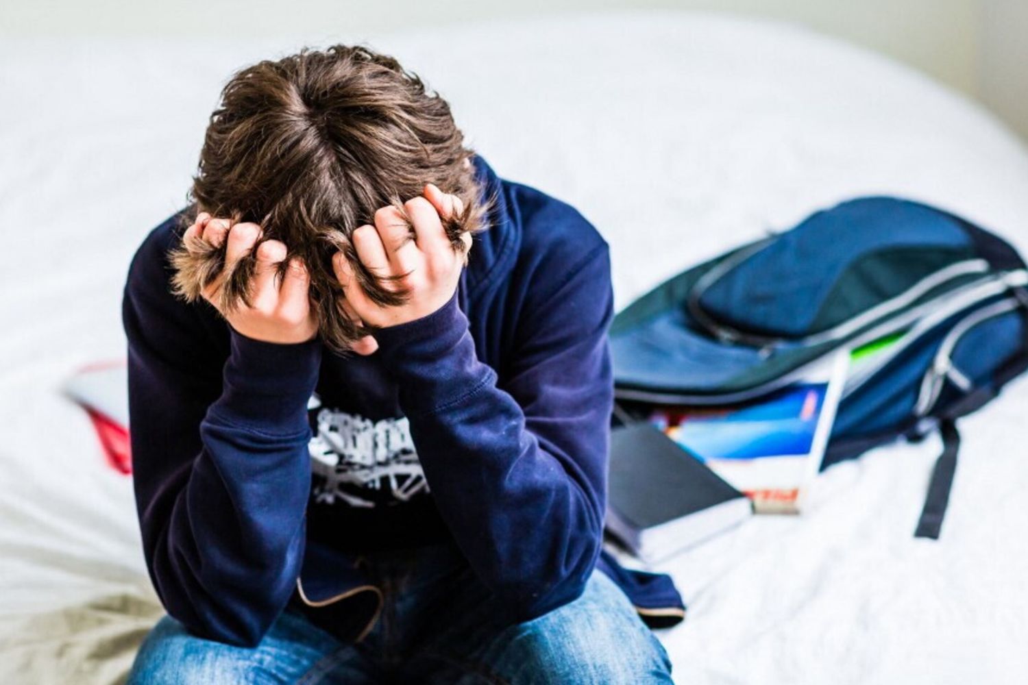 Un adolescente in difficoltà