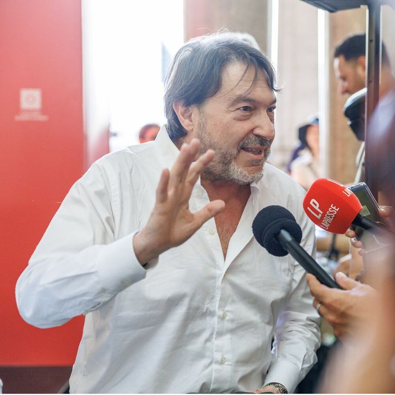 Il conduttore di Report, Sigfrido Ranucci
