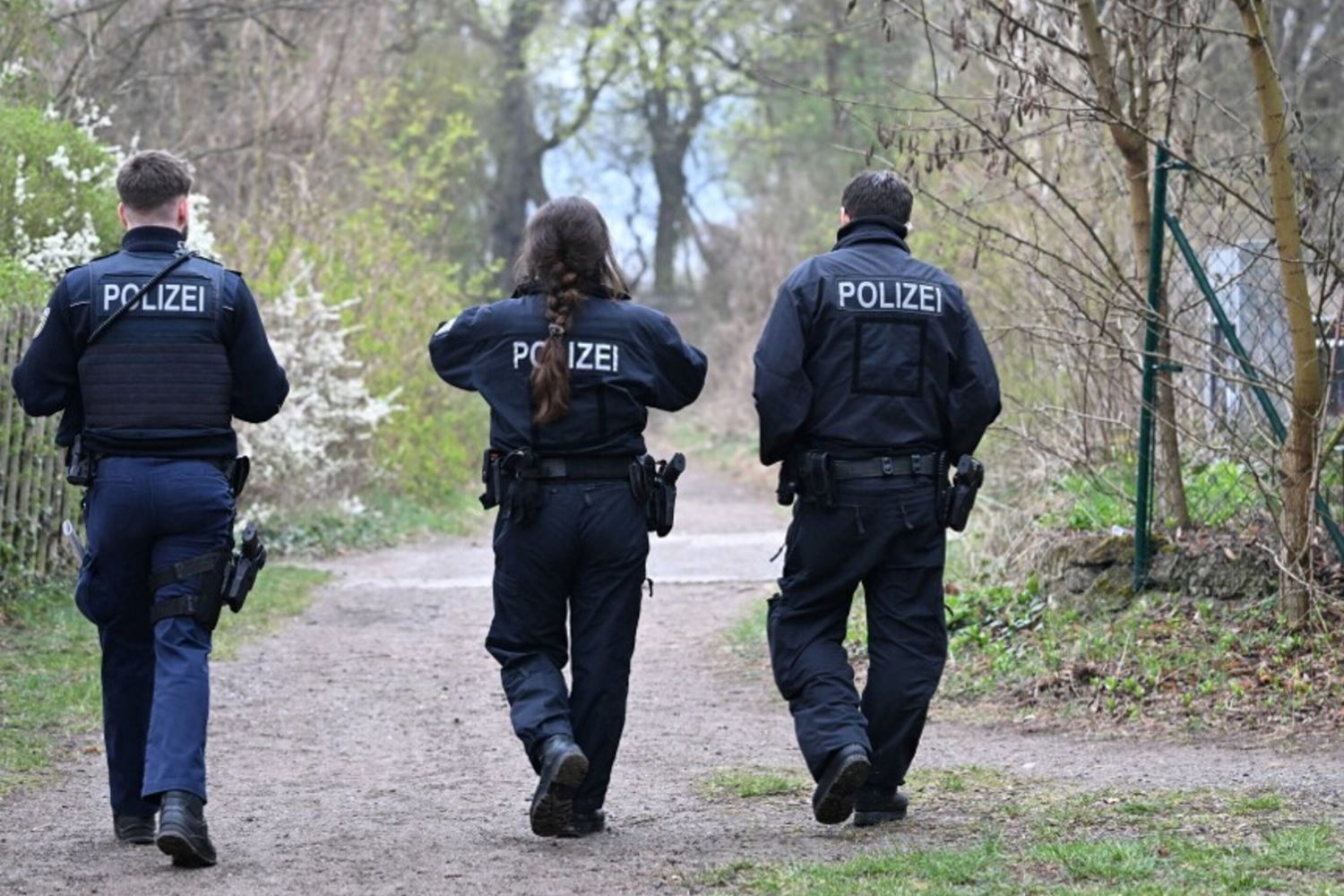 La polizia tedesca