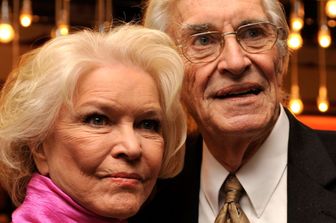 L'attrice Ellen Burstyn e Martin Landau