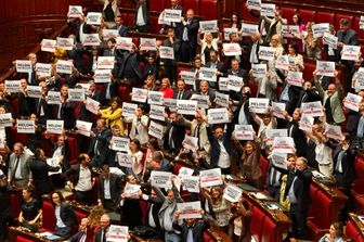 Legge elettorale, sì della camera con il voto segreto, 217 i voti a favore
