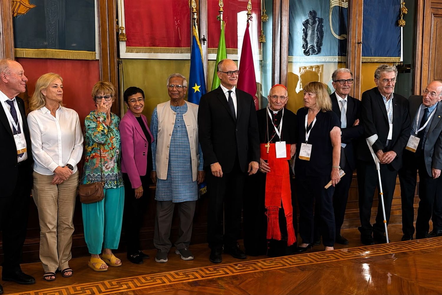 I Premi Nobel della Pace a Roma