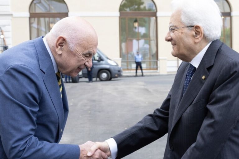 Il ministro Carlo Nordio e il presidente Sergio Mattarella (foto archivio)