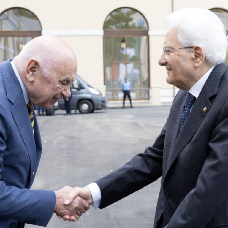 Il ministro Carlo Nordio e il presidente Sergio Mattarella (foto archivio)