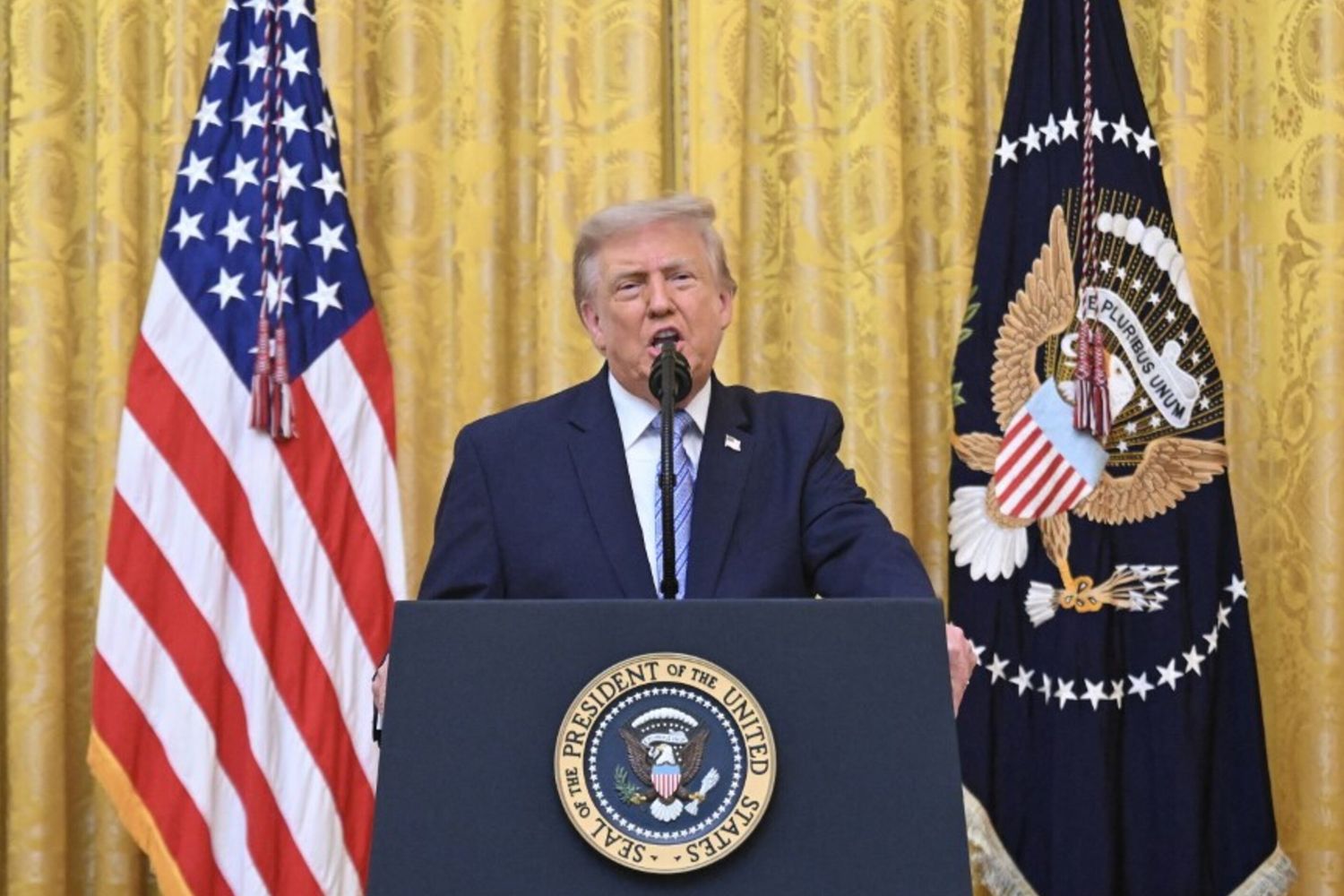 SAUL LOEB / POOL / AFP