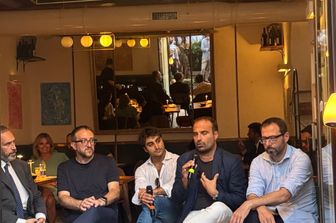 Filippo Sensi, Pierluigi Biondi, Francesco Spartà, Luigi Marattin e Stefano Patuanelli