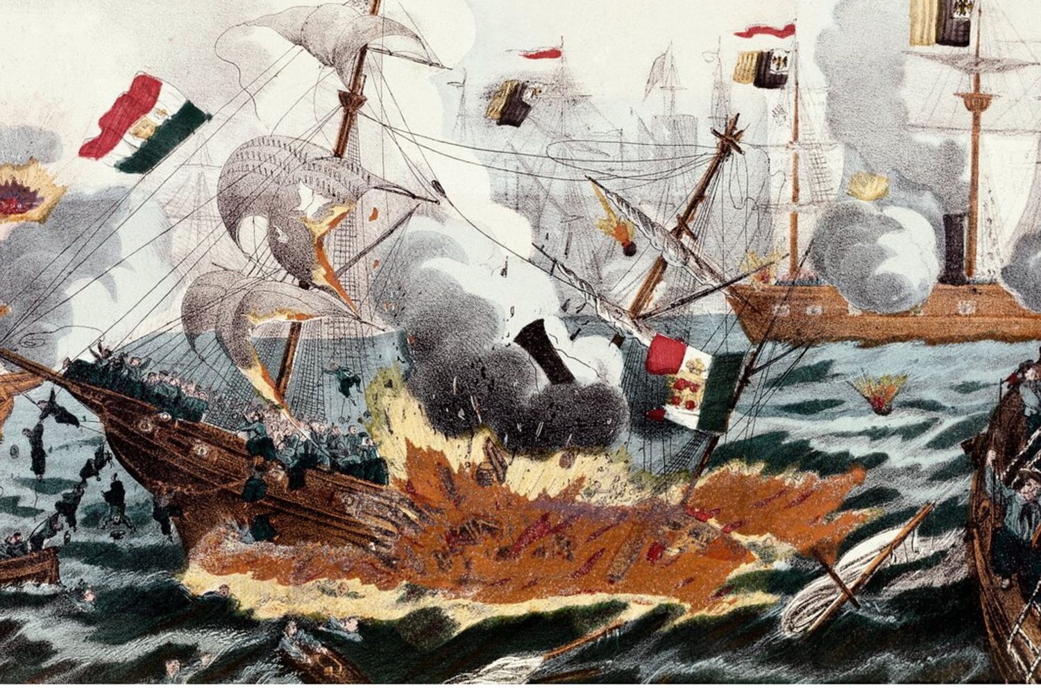 La battaglia navale di Lissa