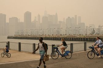Nube fumo mondiali New York