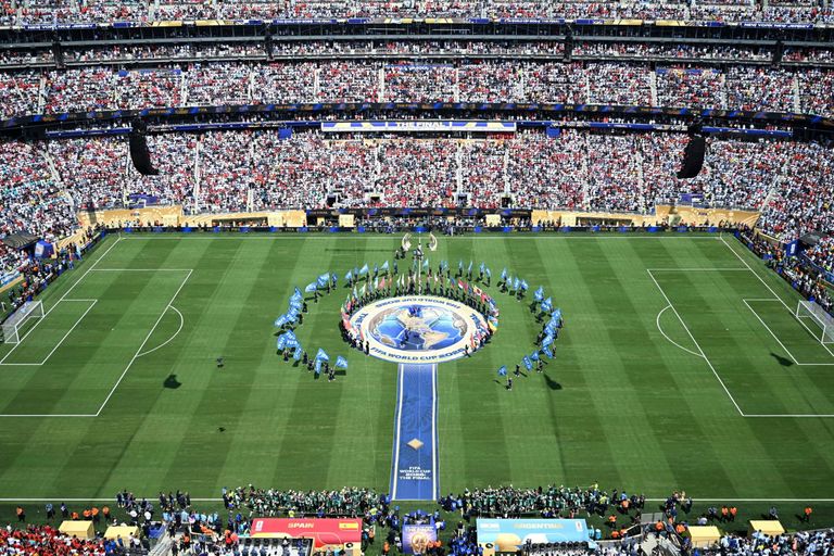 Il MetLife Stadium ospita la finale del Mondiale Argentina-Spagna