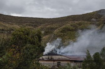 Incendio in Calabria    - immagine di archivio
