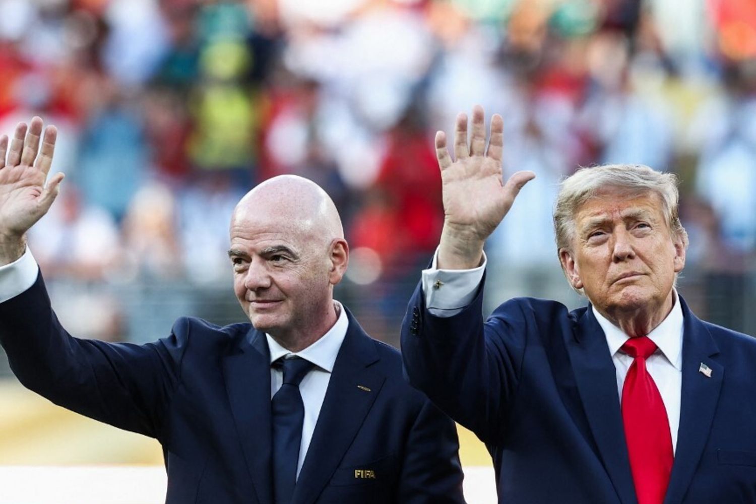 Trump e Infantino