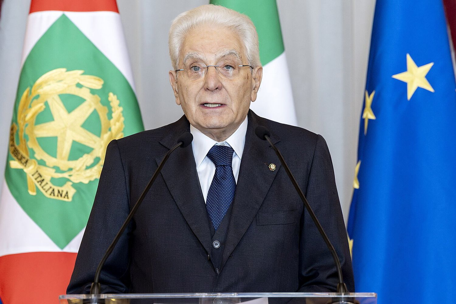 Il Presidente Sergio Mattarella