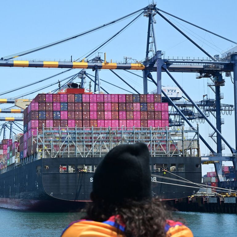 Una nave container