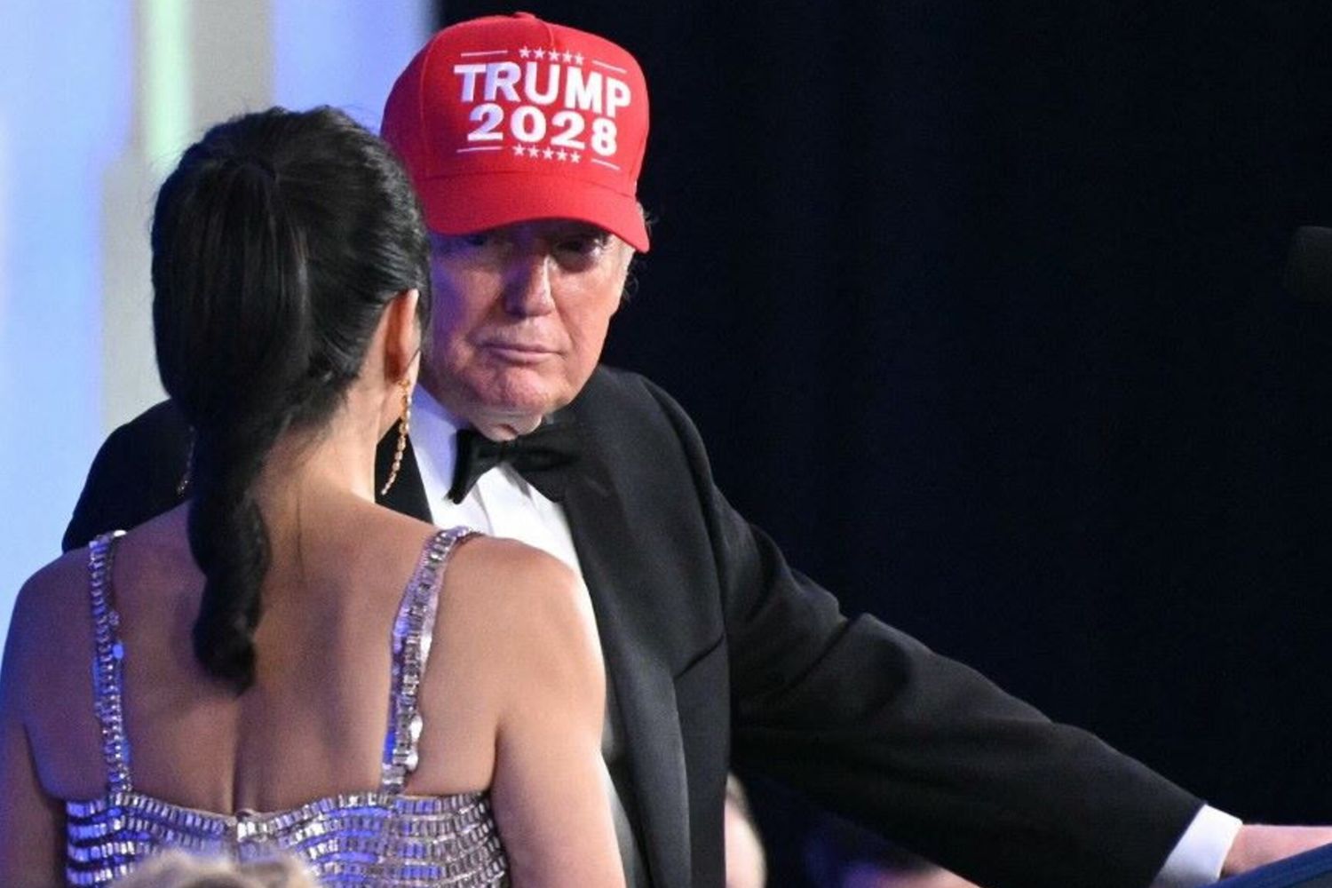 Trump alla cena con i corrispondenti della Casa Bianca